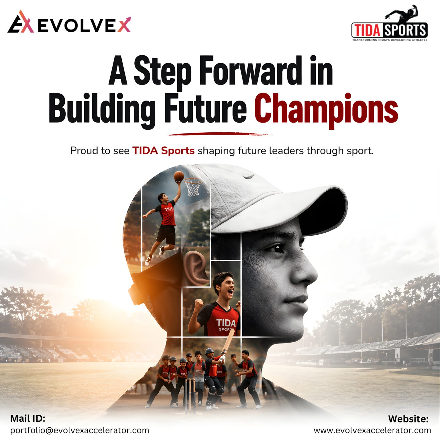 𝐀 𝐒𝐭𝐞𝐩 𝐅𝐨𝐫𝐰𝐚𝐫𝐝 𝐢𝐧 𝐁𝐮𝐢𝐥𝐝𝐢𝐧𝐠 𝐅𝐮𝐭𝐮𝐫𝐞 𝐂𝐡𝐚𝐦𝐩𝐢𝐨𝐧𝐬 🏆 - Tida Sports - EvolveX ...
